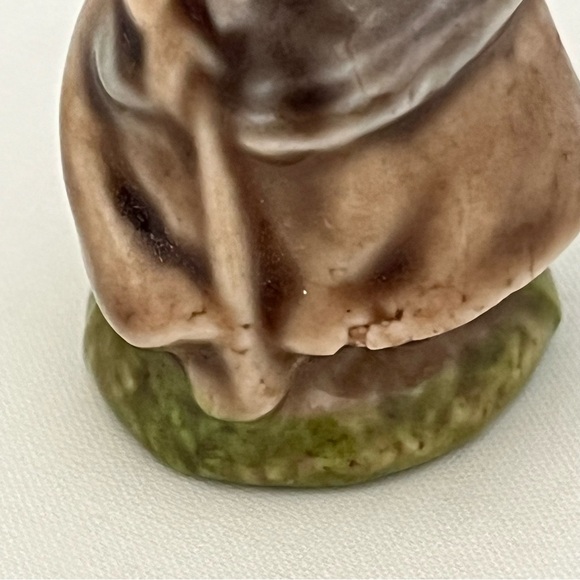 3 Vintage Ceramic Figurines Wade Whimsies Jill Little Bo Peep We Willie Winkie - Picture 12 of 16